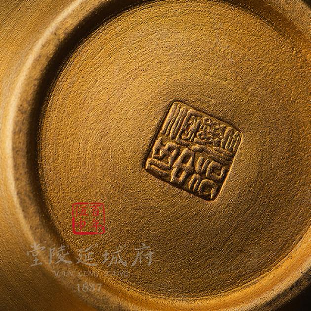 平輪珠壺│24K純霧金釉 5