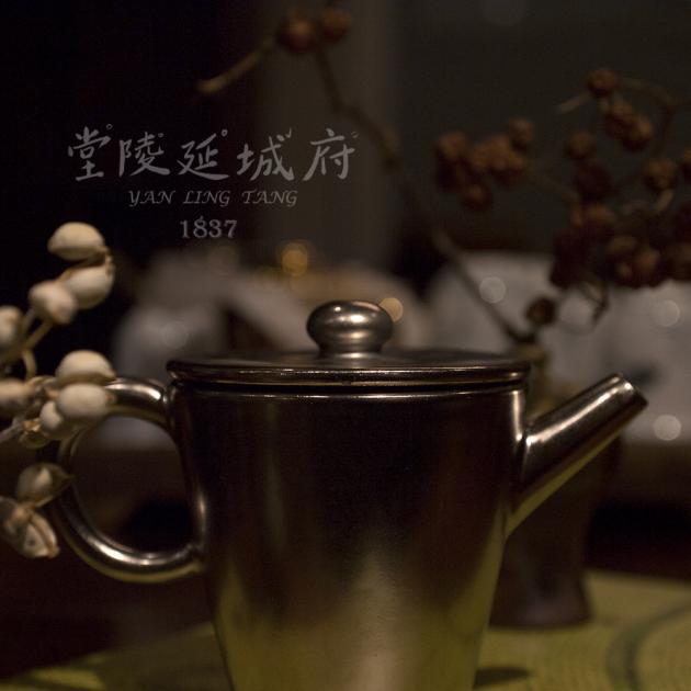 具輪珠壺│24K純白金釉笠 3