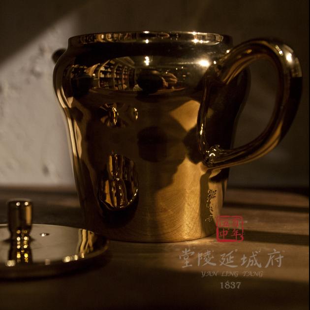 瓷壺│24K純金釉 3