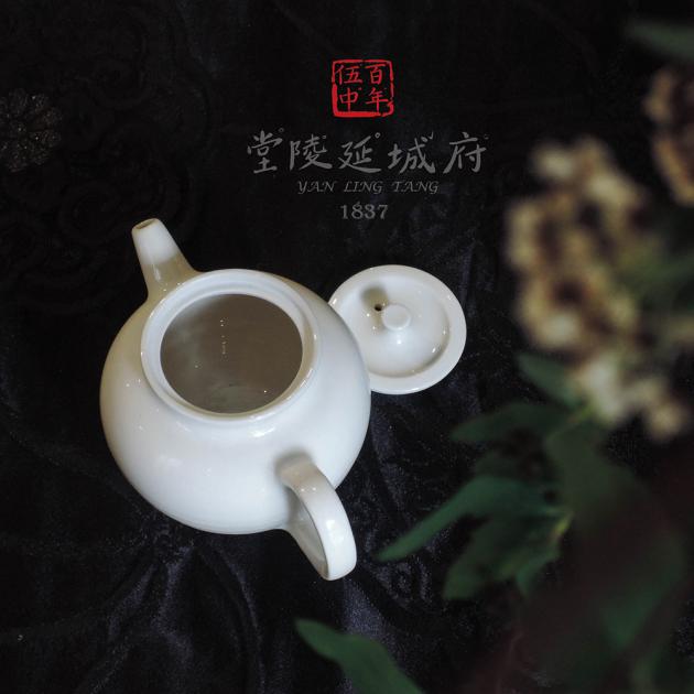 小桃壺│甜白亮釉桃 3